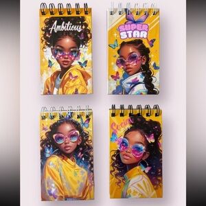 (4) 3x5 Black Girl Magic #3 Notepads